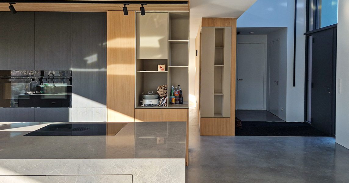 Woonhuis Rotterdam kastenwand